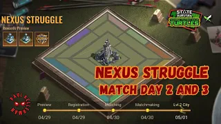 State of Survival: Nexus Struggle - Match Day 2 and 3