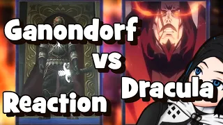 ✨ LORDS OF DARKNESS !【GANONDORF VS DRACULA (ZELDA VS CASTLEVANIA) | DEATH BATTLE! REACTION】✨