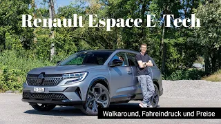 Der Renault Espace E-Tech im ausführlichen Test.