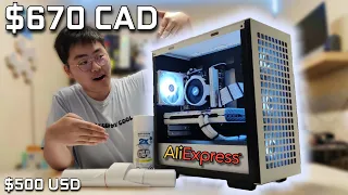 The Best AliExpress PC for Under $700 CAD! (ALL WHITE)