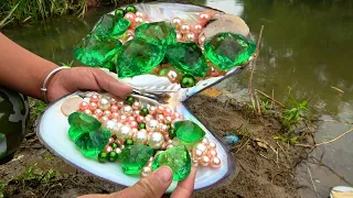 🎁🎁Giant mussels, beautiful and charming purple pearls