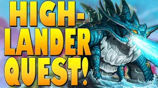 Al'ar CARRIED Me with Highlander Quest Shaman! | Ashes of Outland | Hearthstone