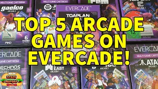 Top 5 Arcade Games On Evercade!