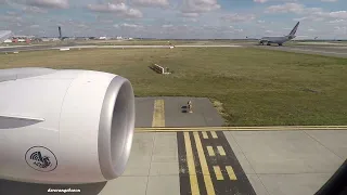 Air France Boeing 777-328ER F-GSQP - Takeoff from Paris CDG Airport for Punta Cana