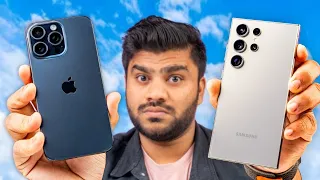 iPhone 15 Pro Max vs Samsung S24 Ultra (After Big Update) - Best Flagship of 2024??