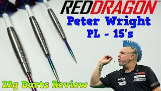 Red Dragon PETER WRIGHT PL15 Darts Review