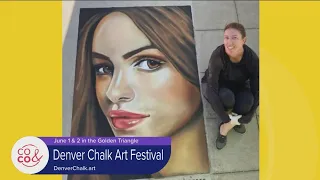 Get Some Color In Your Life at the Denver Chalk Art Festival