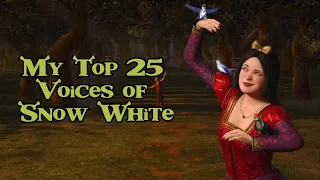 My Personal Ranking: Snow White’s Singing Voices | Shrek the Third (Top 25)