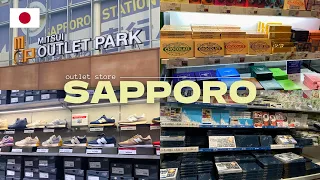 mitsui outlet store + pasalubong shopping in SAPPORO 🇯🇵
        | 🇯🇵 sapporo winter travel vlog ❄️ |