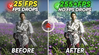 🔧Ghost Of Tsushima: Increase Your FPS And Fix Lag On Low End PC ✅ Ghost Of Tsushima FPS Boost 2024!