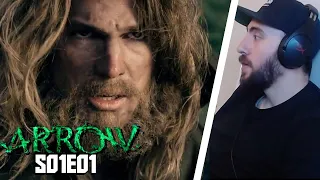 Watching ARROW For The First Time - S01E01 REACTION