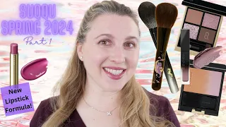 SUQQU SPRING 2024 Part 1 + Lunar New Year Brushes from Beautylish & Koyudo | Swatches, Demos, & More