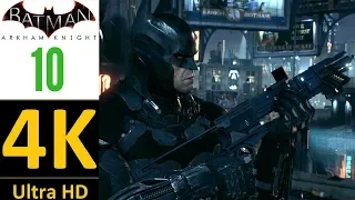 [4K]:Batman Arkham Knight Walkthrough Part 10 (Hard/No Damage/No Upgrades)-Nightwing (No Commentary)