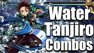 Tanjiro Combos With 100% TOD Damage | Demon Slayer The Hinokami Chronicles