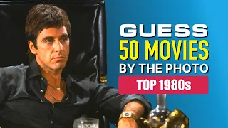 Guess 50 Movies of The 1980's By The Photo / Film Pictures Trivia / Top Movies Quiz Show