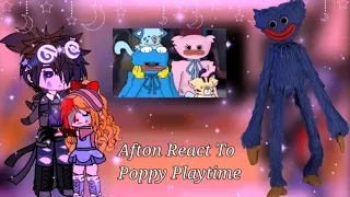 {The Afton Family React To Poppy Playtime}{Ft.Afton Family}