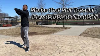 How To Rotate That Shii🔥| Shake That Shii Philly Dance Tutorial