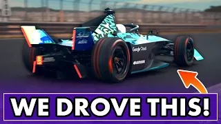 What is it like to drive a GEN3 Formula E Car?