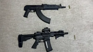 AK pistol vs A.R. Pistol