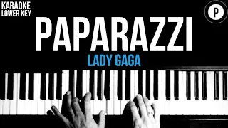 Lady Gaga - Paparazzi Karaoke SLOWER Acoustic Piano Instrumental Cover Lyrics LOWER KEY