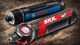 Аккумуляторная отвертка SKIL TWIST 2.0 в сравнении с BOSCH GO 3