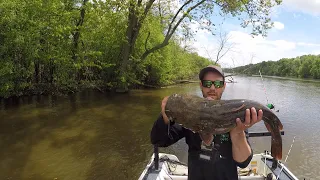 First Flathead catfish of the year - Its About TIME!