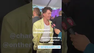 Charlie Puth on the red carpet at AMA's 2022