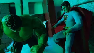 Superman VS Hulk EP1 | Epic Stop-Motion Animation Fight#superman#hulk#stopmotion#spiderman