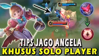 CARA MAIN ANGELA TERBARU❗BUILD EMBLEM DAN ITEM ANGELA TERSAKIT❗GAMEPLAY ANGELA-MOBILE LEGENDS #mlbb