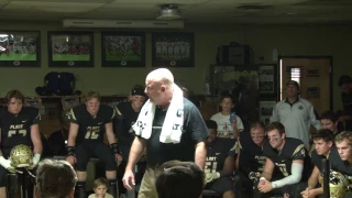 Coach Robert Weiner Pre Game Speech against Robert E. Lee State Semifinal 2016