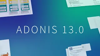 ADONIS 13.0 – Bring your BPM data to life like never before.