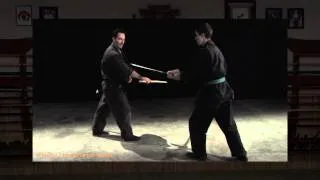 Bokken Training Drill To Practice Distance for Katana Sword Strikes and Blocks