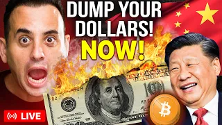 WHY THE U.S DOLLAR IS IN SERIOUS TROUBLE! (HUGE BITCOIN TRADE!)