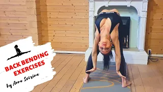 Contortion flexibility training. Stretching at home