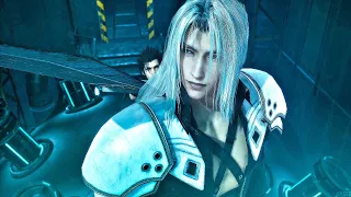 Crisis Core Final Fantasy VII Reunion - Zack Vs. Sephiroth Boss Fight (4K 60FPS)