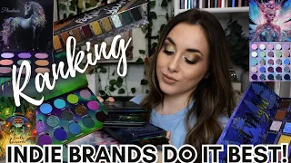 DECEMBER EYESHADOW PALETTE RANKING| Ensley Reign, Devinah, Gourmande Girls, & more!