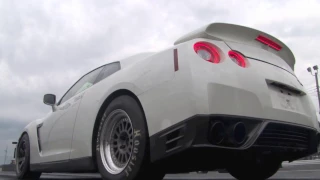 Nyce1s - @R35Little 8 Second Nissan GTR @ Black Friday Atco Dragway Test N Tune...