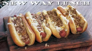 Best Hotdog In New York? | New Way Lunch Hotdog Copycat!