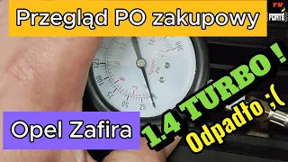 Przegląd PO zakupowy Opel Zafira 1.4 Turbo które odpadło ... - współpraca z Vevor !?