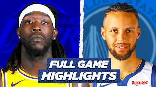 LAKERS vs WARRIORS FULL GAME HIGHLIGHTS | 2021 NBA Season