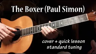 The Boxer (Paul Simon) - cover + quick tutorial