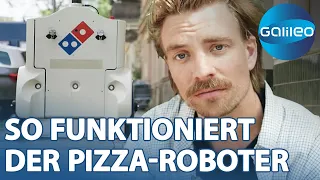 Deutschlands erster Pizza-Roboter! Hier kommt der Pizza-Flitzer | Galileo | ProSieben