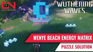 Wuthering Waves Wenye Beach Energy Matrix Chest Puzzle Solution