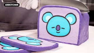 Custom Cookie of BTS RM's BT21 Character, KOYA💜 - ARIKITCHE(아리키친)