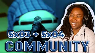 Community | 5x03 & 5x04 | First Time Watching REACTION