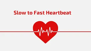 Slow to Fast Heartbeat Sound Effect 💓 (HD)