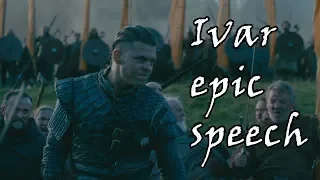 VIKINGS || Ivar epic walk/speech scene || season 5 episode 10