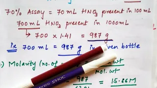 Preparation of 1M HNO3 solution | How to prepare 1M HNO3