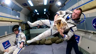 Испытание невесомостью. Кандидаты в космонавты выполнили тренировку на ИЛ-76МДК