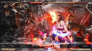 Liu Kang/Motaro 1 Bar Fatal Blow Combo